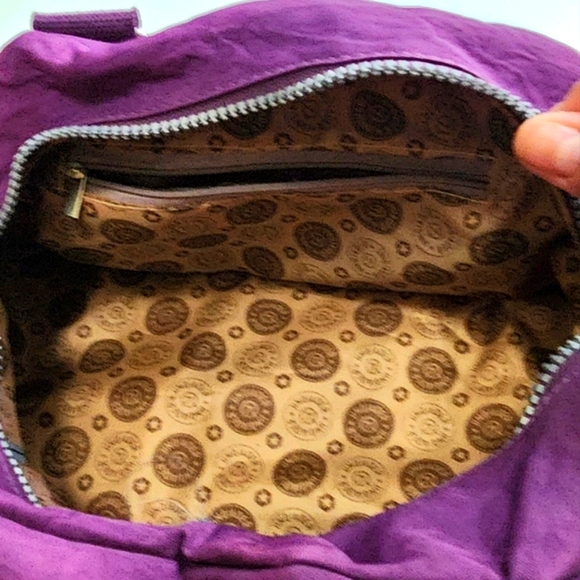 Jinqiaoer Small purple Nylon Crossbody purse / Kipling style - Picture 5 of 5